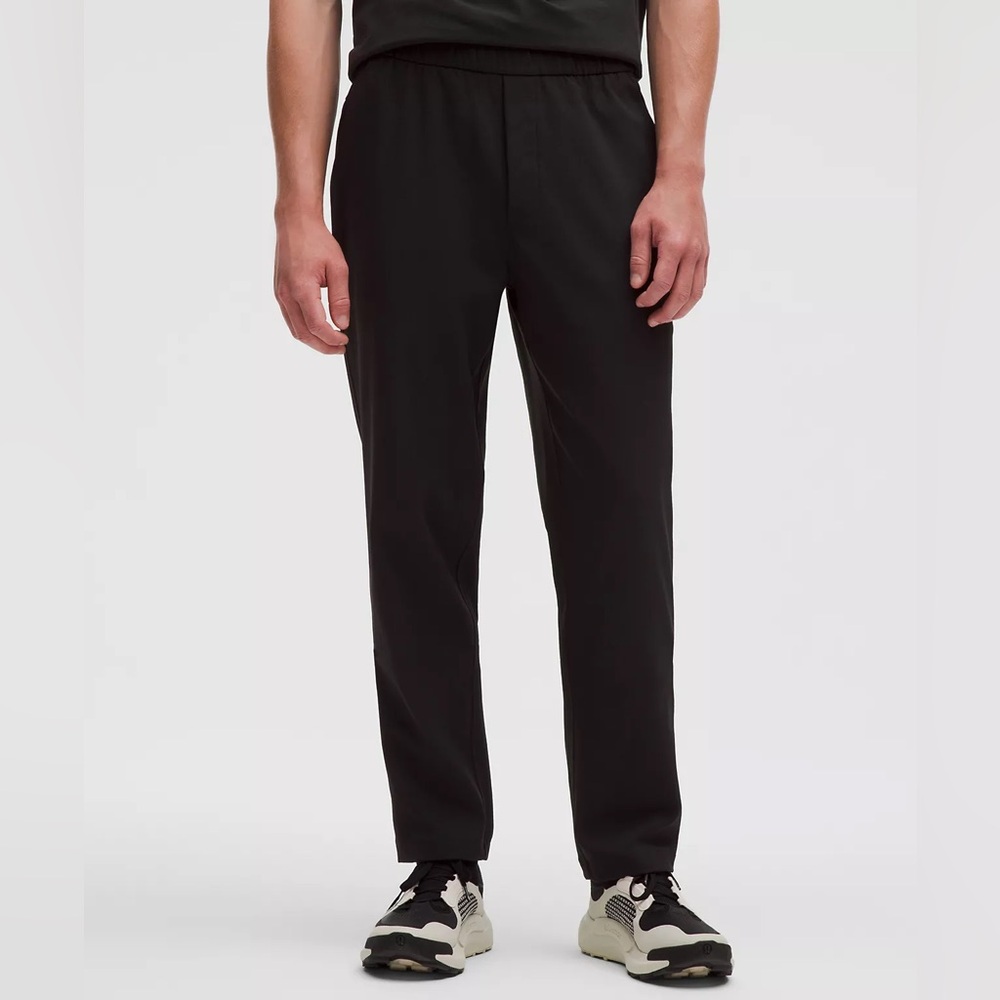 Lululemon Men’s Black Ripstop Pull-On Trousers